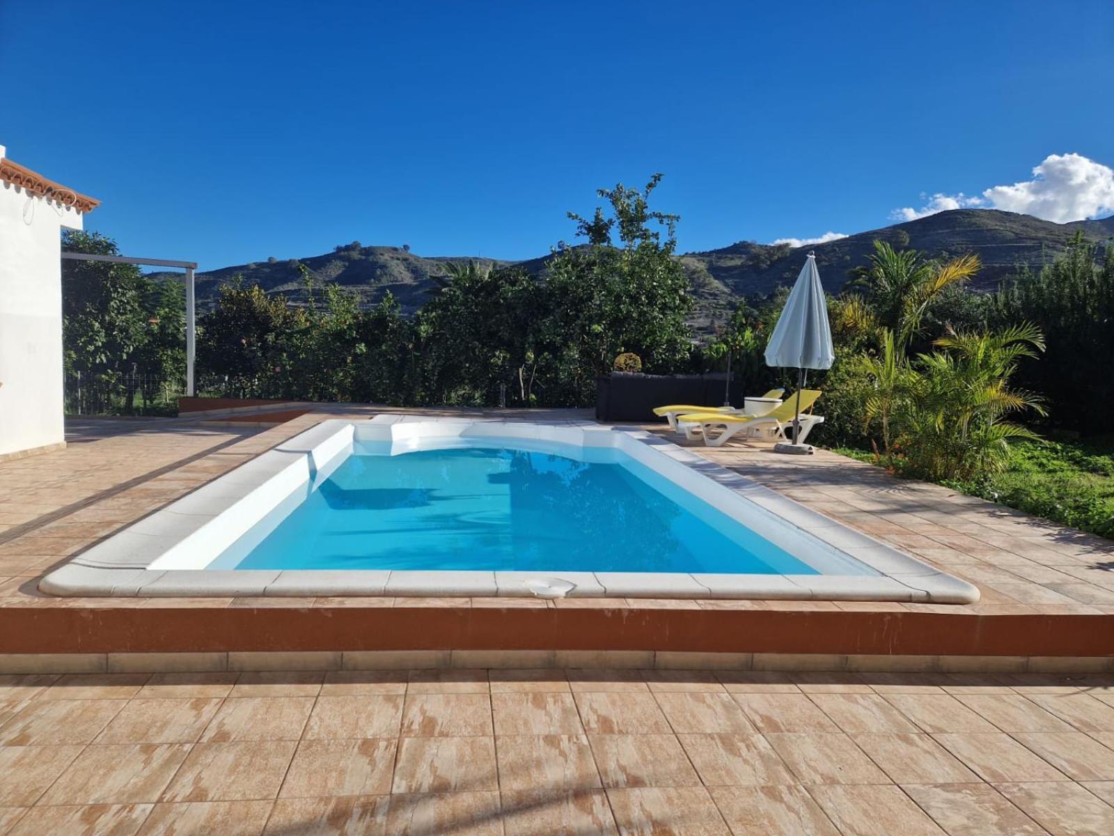 Casa Con Piscina, High-Speed Wi-Fi Y Vistas Villa Santa Brigida  Exterior photo