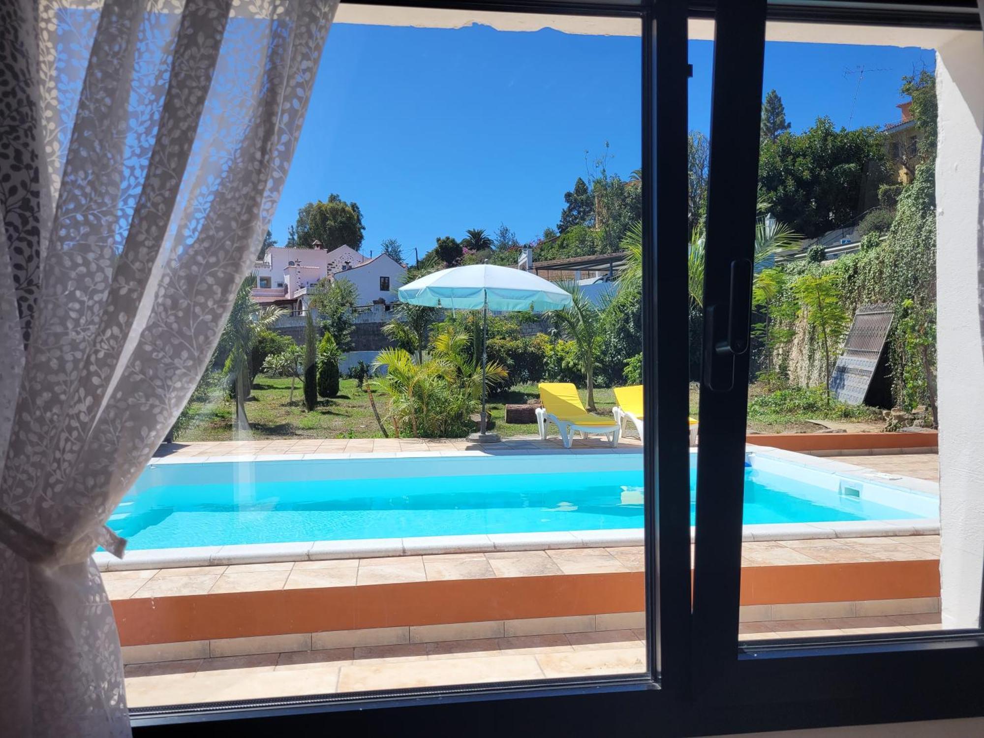 Casa Con Piscina, High-Speed Wi-Fi Y Vistas Villa Santa Brigida  Exterior photo